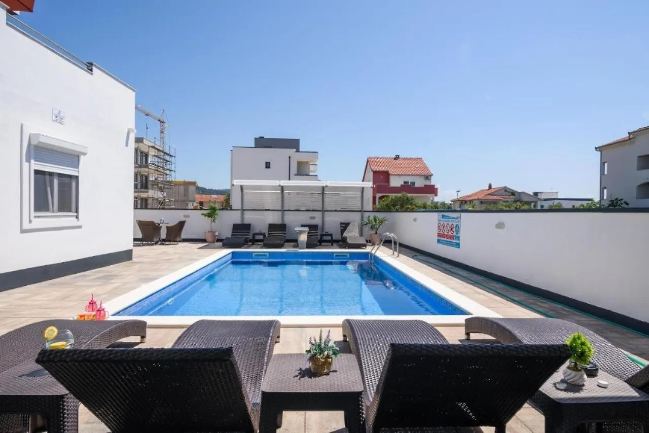 Apartment In Okrug Gornji With Sea View, Terrace, Air Conditioning, Wifi 5134-1 Trogir Croatia