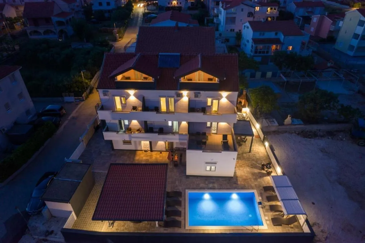 Apartment In Okrug Gornji With Sea View, Terrace, Air Conditioning, Wifi 5134-1 Trogir Hırvatistan